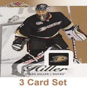 Jonas Hiller Hockey Card Collection